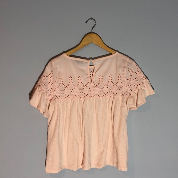 Eyelet Top in Vintage Cotton - small - Picture 2 of 4